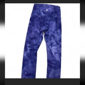 Lululemon Tiedye Purple Align Leggings